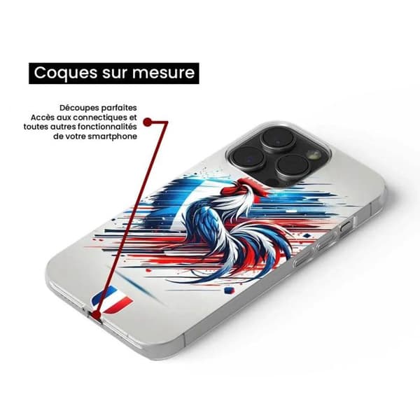 1001Coques - Silikonfodral kompatibelt med Xiaomi Redmi Note 12 Pro 5G Poco X5 Pro - Fransk tuvmotiv - Originaldesign tryckt e Transparent