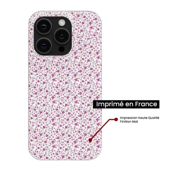 Siliconefodral - Kompatibel med Apple iPhone 14 Plus - design liberty sauvage Transparent