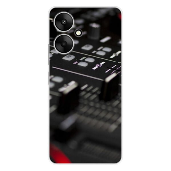 Silicone case - Kompatibel med Xiaomi Redmi 13C 5G - design dj mixer Transparent