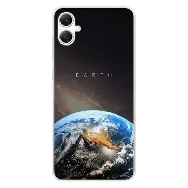 Siliconfodral med tryck - 1001 Fodral - Samsung Galaxy A05 - Flexibel - Optimal Skydd - Motif Jord Transparent