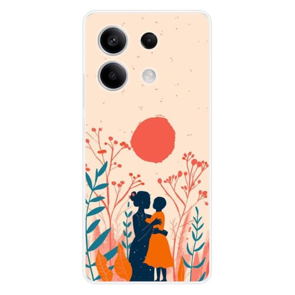 Siliconfodral - Kompatibel med Xiaomi Redmi Note 13 5G - design av ömhet Transparent