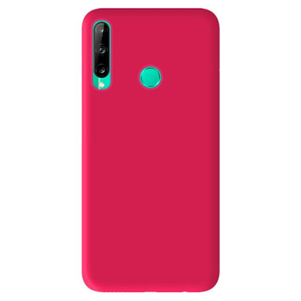 Rosa flash silikonhölster - Kompatibel med Huawei P40 Lite E blixt rosa