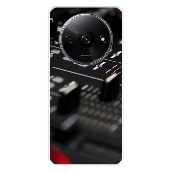 Siliconfodral med tryck - Xiaomi - Redmi A3 4G - Mjuk - Transparent - DJ Mixer-mönster Transparent