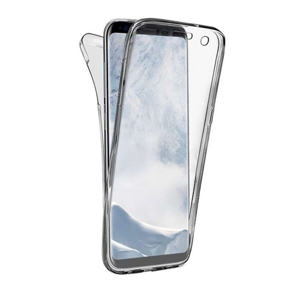 360 helkroppsfodral kompatibelt med Samsung Galaxy S8 Plus Transparent