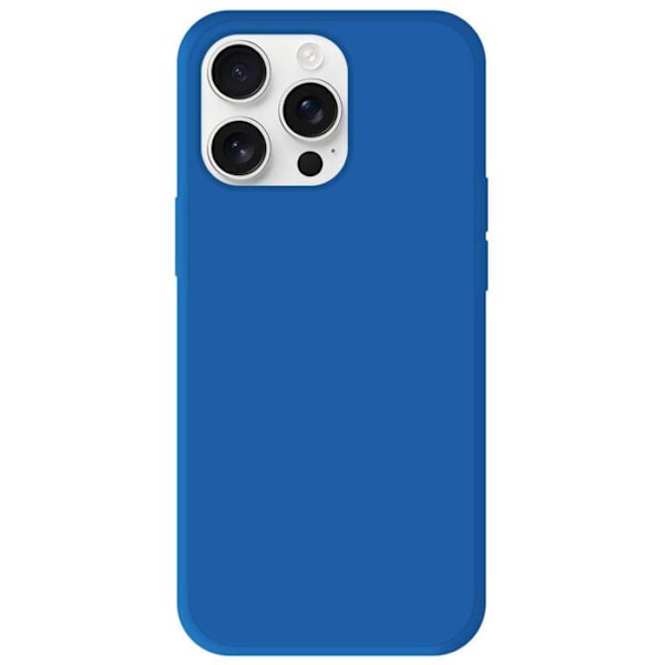 Blå silikonfodral - Kompatibel med Apple iPhone 16 Pro Max blå