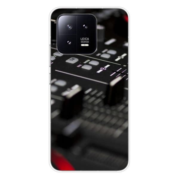 Siliconfodral - Kompatibel med Xiaomi 13 - design dj mixer Transparent