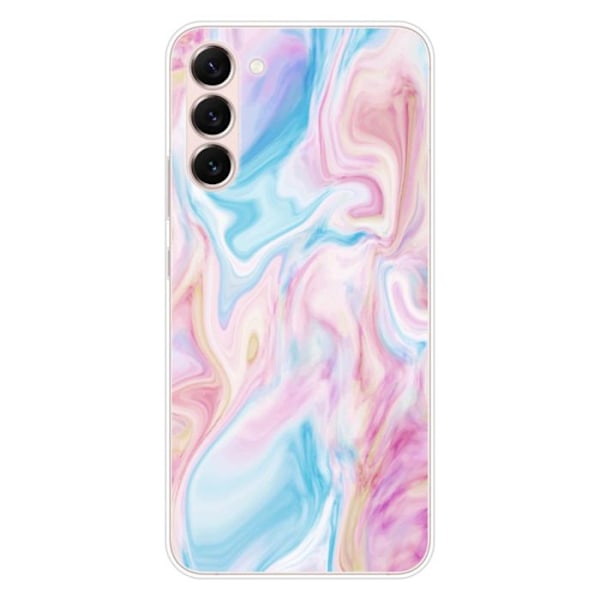Siliconet skal - Kompatibel med Samsung Galaxy S23 Plus - design tvål Transparent