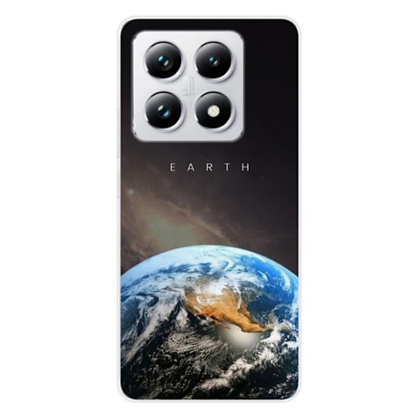 Silicone-fodral - Kompatibel med Xiaomi 14T 4G - design jord Transparent