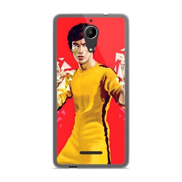 Fodral Cover Wiko Tommy 2 Plus i silikongel ryggskydd - ML The Lee Way