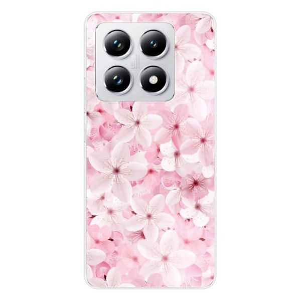 Siliconefodral - 1001 Fodral - Xiaomi 14T Pro - Sakura Mönster - Optimal Skydd - Flexibel Transparent