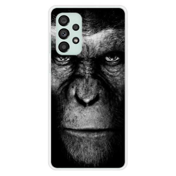 Siliconfodral - Kompatibel med Samsung Galaxy A73 5G - apdesign Transparent