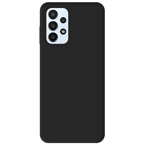 Svart silikonfodral - Kompatibel med Samsung Galaxy A23 4G, Samsung Galaxy A23 5G svart