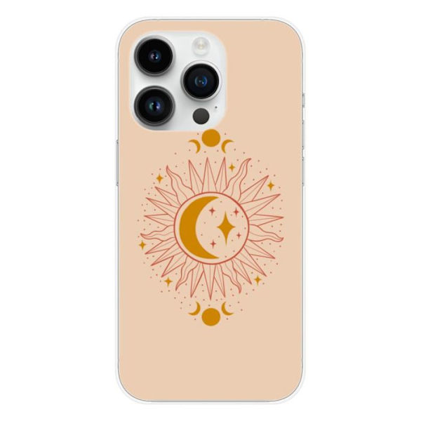 Silikonskal - Kompatibel med Apple iPhone 14 Pro - zenithdesign Transparent