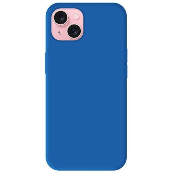 Blå silikonskal - Kompatibel med Apple iPhone 15 Plus blå
