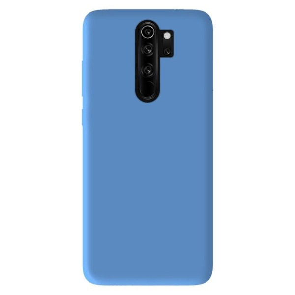 Himmelblå silikonetui - Kompatibel med Xiaomi Redmi Note 8 Pro himmelsblå