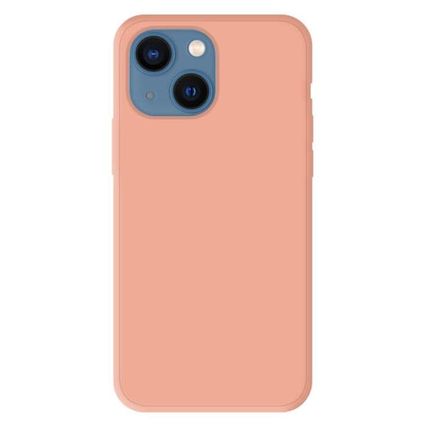 Rosa silikonfodral - Kompatibel med Apple iPhone 13 Mini ljusrosa