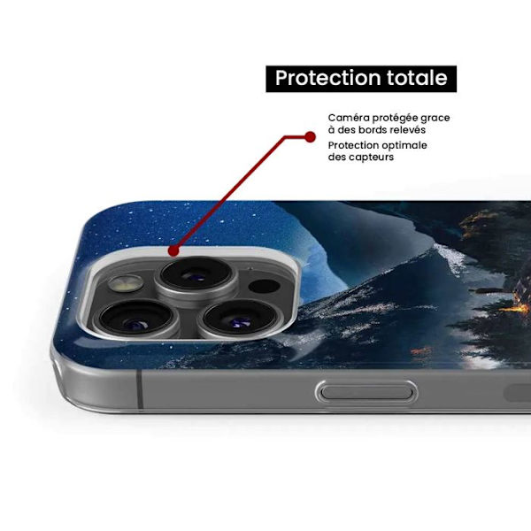 Silicone-fodral - Kompatibel med Apple iPhone 16 - design endast i bergen Transparent