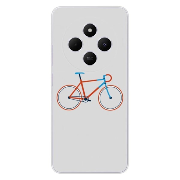 Siliconfodral - Kompatibel med Xiaomi Redmi 14C 4G - design cykel färg hipster Transparent
