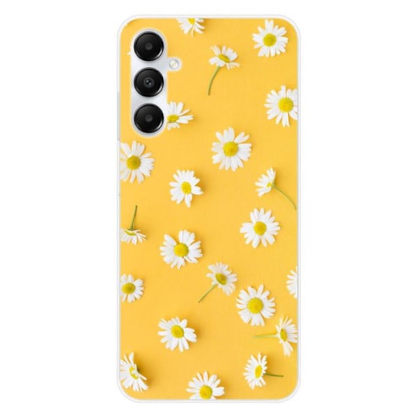 Siliconfodral med tryck - 1001 Fodral - Galaxy A05S - Marguerittes - Optimal skydd - Mjuk Transparent