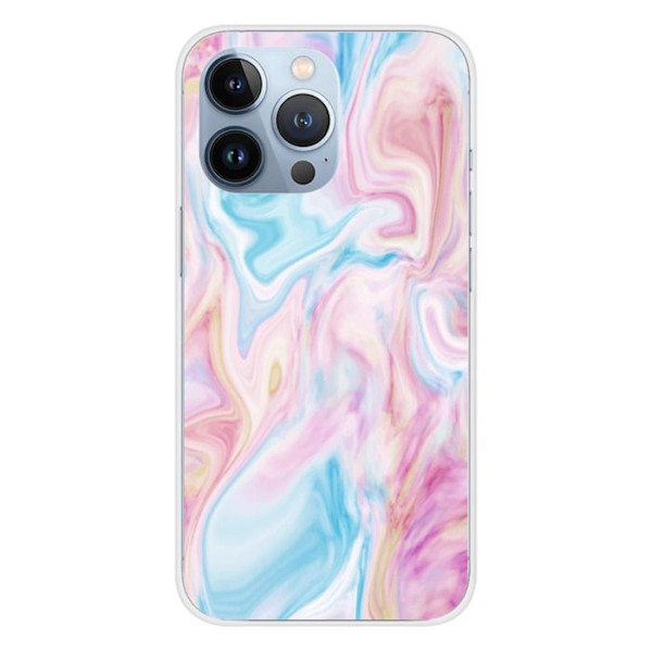 Silicone-fodral - Kompatibel med Apple iPhone 13 Pro - design tvål Transparent