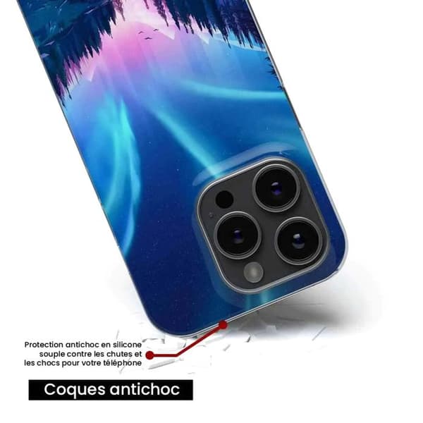 Siliconehölje - Kompatibel med Xiaomi Redmi Note 12 4G - design nattfall Transparent
