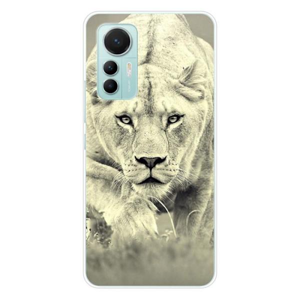 Silicone-skal - Kompatibel med Xiaomi Mi 12 Lite - design lejoninna Transparent