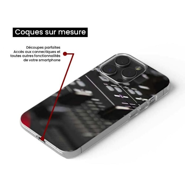 Silicone Case Printed - 1001 Cases - Samsung Galaxy A36 5G - DJ Mixer Pattern - Optimal Protection - Flexible Transparent