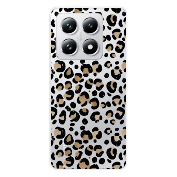 Siliconfodral - Kompatibel med Xiaomi 14T 4G - leoparddesign Transparent