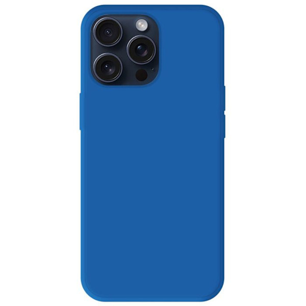 Siliconfodral blå - Kompatibel med Apple iPhone 15 Pro Max blå