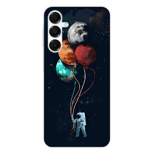 Siliconfodral med tryck - 1001 fodral - Samsung Galaxy A16 - Mångfärgad - Flexibel - Optimal skydd Transparent