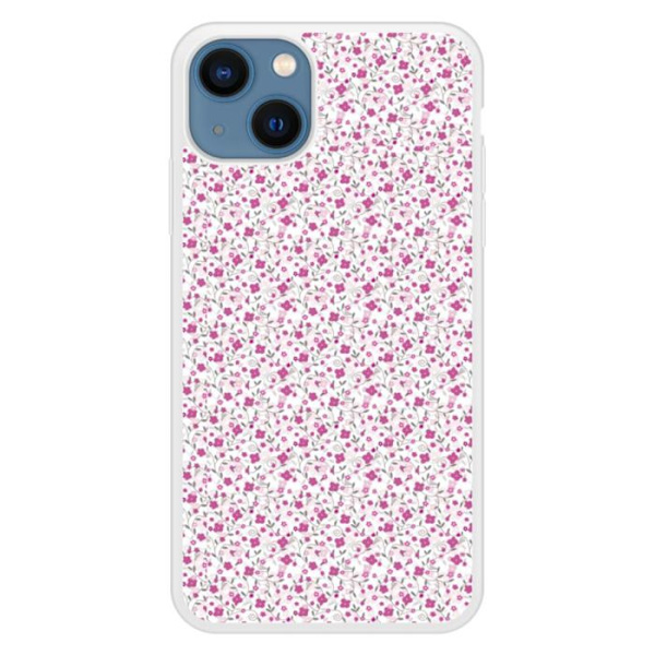 Coque i silikon förstärkt med tryck, kompatibel med Apple iPhone 13 Liberty sauvage Transparent
