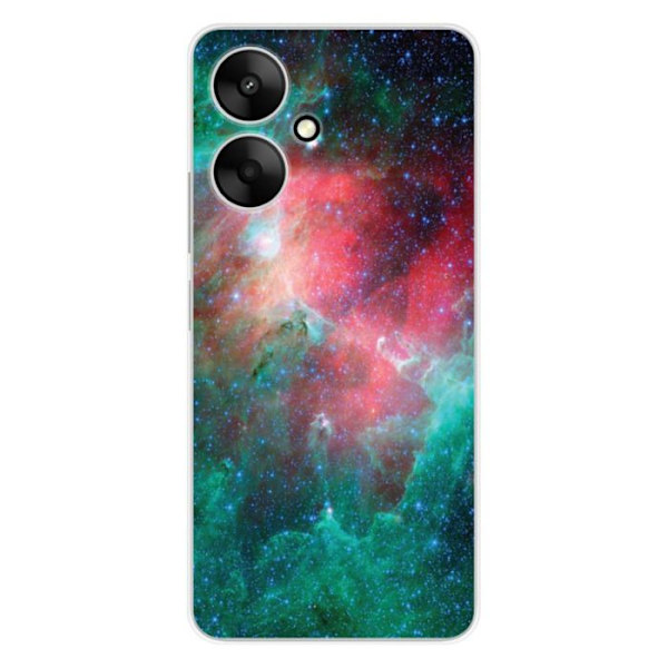 Siliconhölje - Kompatibel med Xiaomi Redmi 13C 5G - design nebulosa Transparent