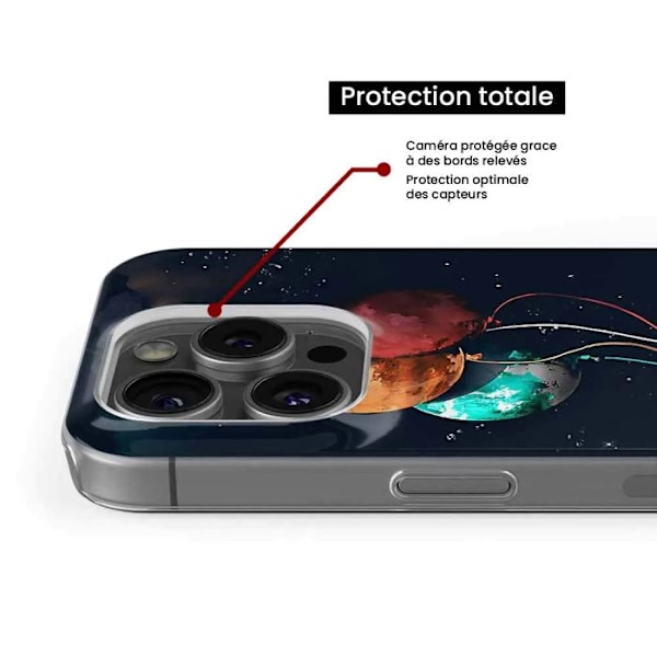 Siliconfodral med tryck - 1001 fodral - Samsung Galaxy A16 - Mångfärgad - Flexibel - Optimal skydd Transparent
