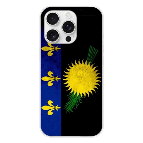 Siliconefodral - Kompatibel med Apple iPhone 16 Pro - design Guadeloupedräkt Transparent