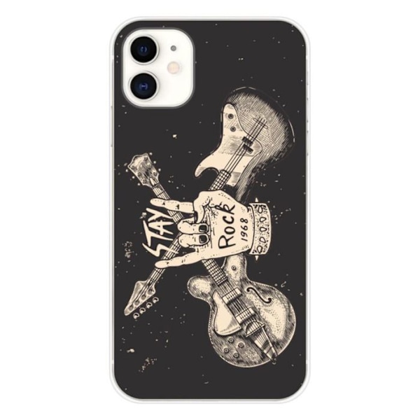 Silicone-tryckskal - 1001 skal - Apple iPhone 11 - Flerfärgad - Optimal skydd - Unik design Transparent