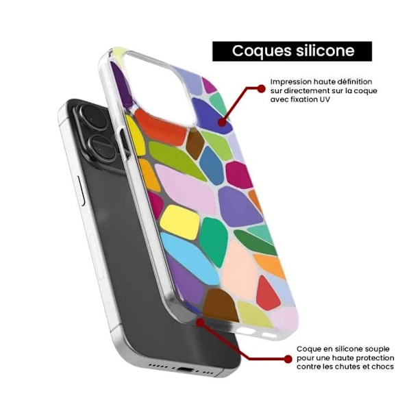 Siliconfodral med tryck - Vonoroi - Samsung Galaxy A42 5G - Transparent - Semihård - Unik Transparent