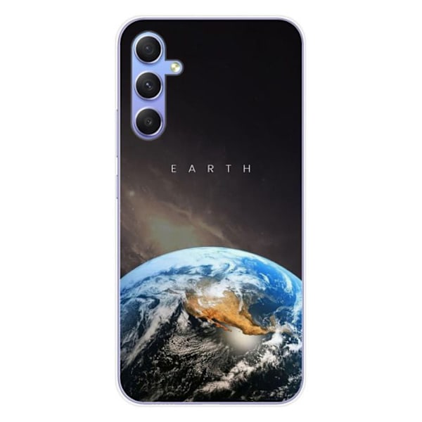 Siliconfodral - Kompatibel med Samsung Galaxy A34 5G - jorddesign Transparent