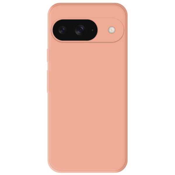 Rosa silikon skal - Kompatibel med Google Pixel 9 ljusrosa