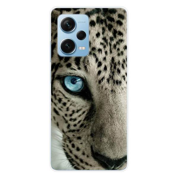 Silicone-fodral - Kompatibel med Xiaomi Redmi Note 12 Pro Plus - design med leopardöga Transparent