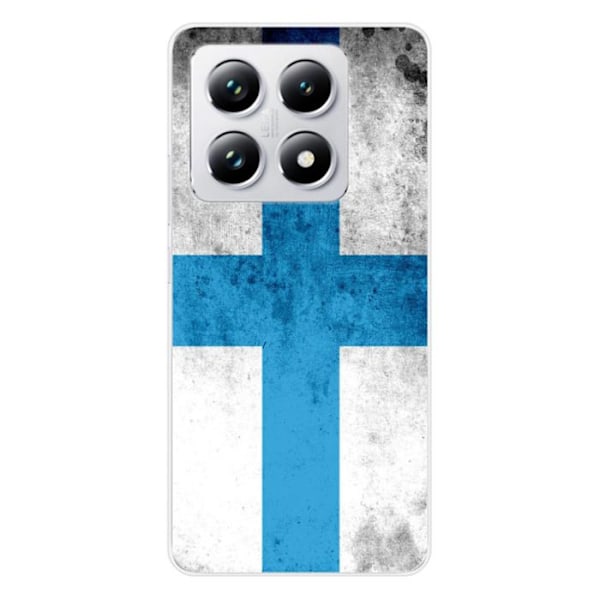 Silicone-skal - Kompatibel med Xiaomi 14T 4G - design Marseille-flagg Transparent