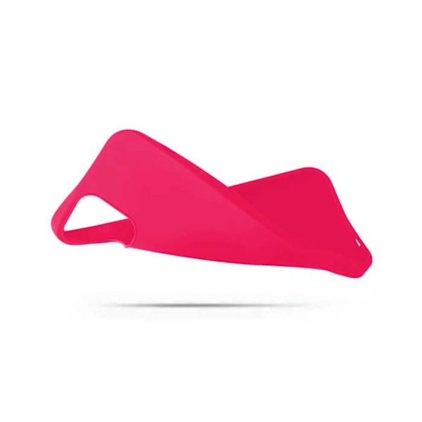 Hårdför rosa silikonfodral - Kompatibel med Apple iPhone 12 Mini blixt rosa