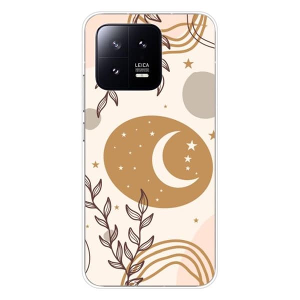 Siliconehölje - Kompatibel med Xiaomi 13 - design lunaison Transparent
