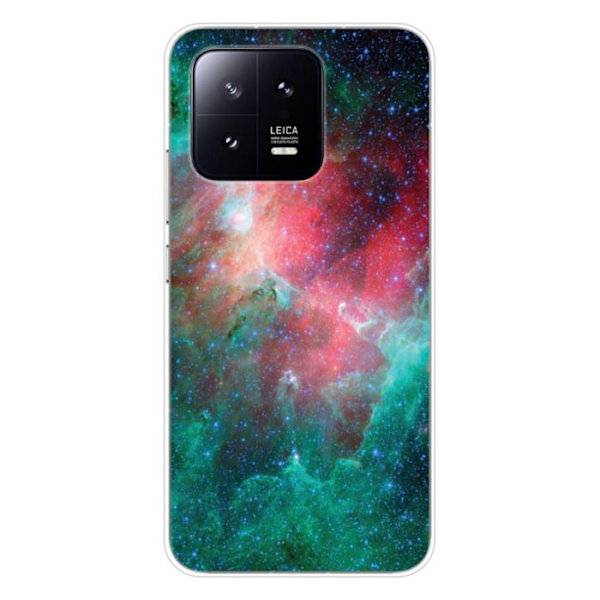 Silikonskal - Kompatibel med Xiaomi 13 - design nebula Transparent