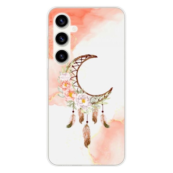 Silicone-skalskydd - Kompatibel med Samsung Galaxy S23 FE - design drömfångare måne Transparent