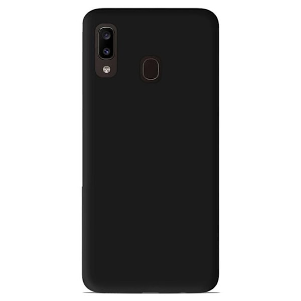 Svart silikonfodral - Kompatibel med Samsung Galaxy A20, Samsung Galaxy A30 svart