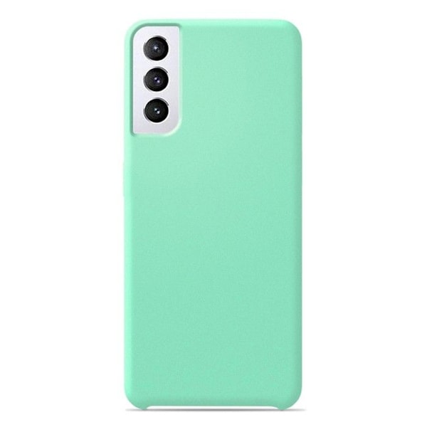 Coque silikon Soft Touch - Samsung - Galaxy S21 Plus - Grön - Stötabsorberande - Trådlös laddning grön-d