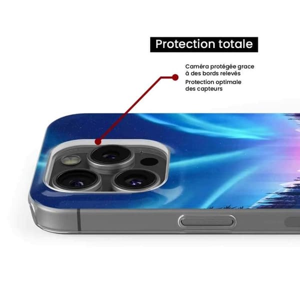 Siliconfodral - Kompatibel med Xiaomi 13 Lite - design nattfall Transparent
