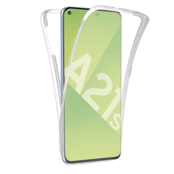 360 full cover - Samsung - Galaxy A21S - Transparent - Semi-rigid - Shock protection Transparent