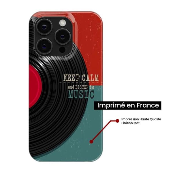 Siliconefodral - Kompatibel med Xiaomi 13 - design keep calm Transparent