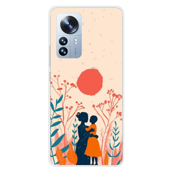 Siliconfodral - Kompatibel med Xiaomi Mi 12 Pro - design som utstrålar ömhet Transparent